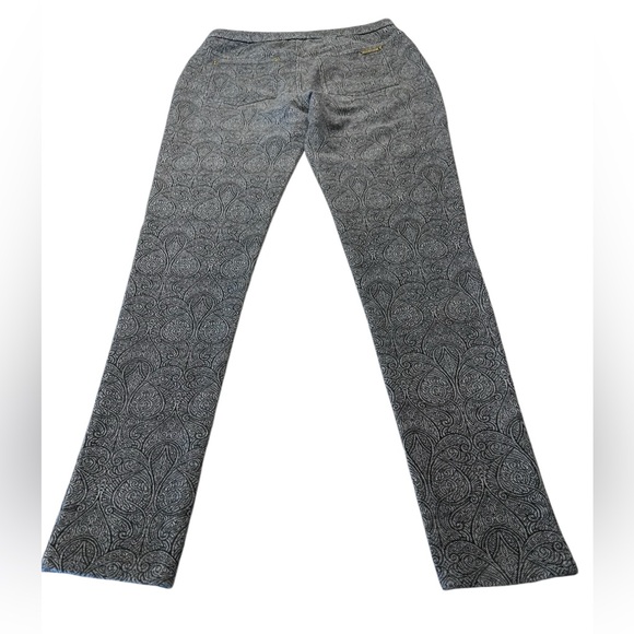 Michael Kors grey paisley pull-up stretch jeggings - Picture 6 of 10